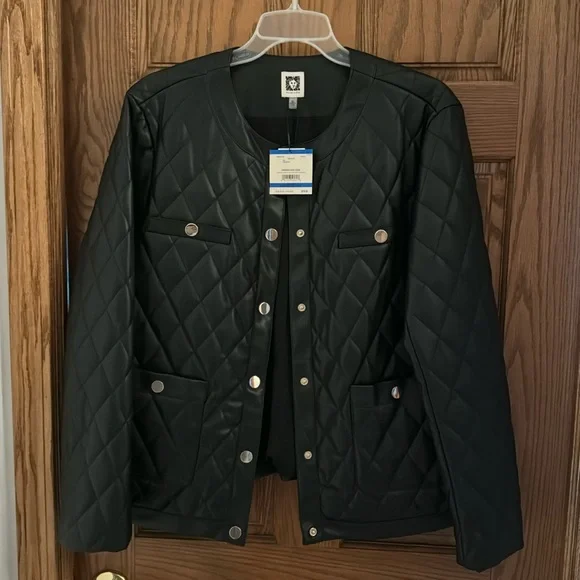 Anne Klein jacket. XL. NWT. Non-smoking home. Bundle and save. - Picture 2 of 8